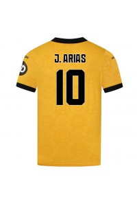 Fotbalové Dres Wolves Jhon Arias #10 Domácí Oblečení 2025-26 Krátký Rukáv